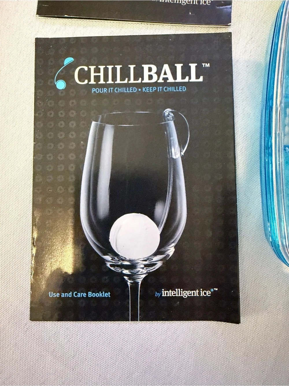 CHILLBALL and CHILL Rocks Ice Sphere Chilling Product -